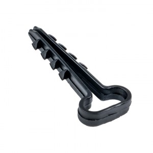 Дюбель-хомут (6х14 мм) для плоского кабеля черный (100 шт.) EKF PROxima фото #10013