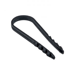 Дюбель-хомут для круглого кабеля (19-25мм) черный (50шт.) EKF PROxima фото #10054