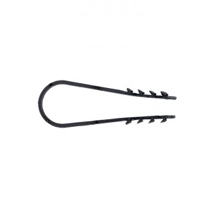 Дюбель-хомут для круглого кабеля (19-25мм) черный (50шт.) EKF PROxima фото #10056
