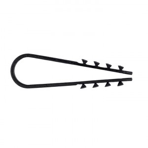 Дюбель-хомут для круглого кабеля (11-18мм) черный (50шт.) EKF PROxima фото #10066
