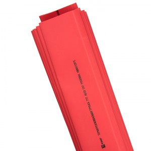 Термоусаживаемая трубка ТУТ нг 40/20 красная в отрезках по 1м EKF PROxima фото #10229