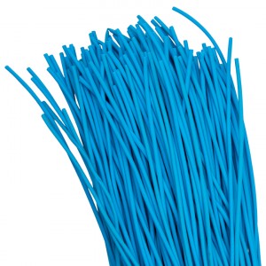 Термоусаживаемая трубка ТУТ нг 2/1 синяя в отрезках по 1м EKF PROxima фото #10375