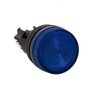 Лампа сигнальная ENS-22 синяя 380В EKF PROxima фото #11731