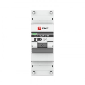 Автоматический выключатель 1P 100А (D) 10kA ВА 47-100 EKF PROxima фото #1176