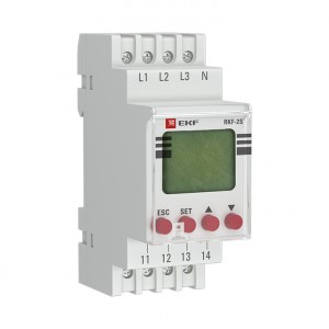 Реле контроля фаз с LCD дисплеем (с нейтралью) RKF-2S EKF PROxima фото #11861