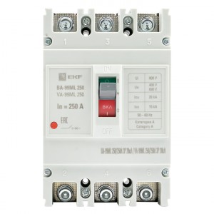 Автоматический выключатель ВА-99МL 250/250А 3P 20кА EKF Basic фото #3278