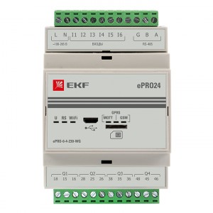 Контроллер базовый ePRO удаленного управления 6вх4вых 230В WiFi GSM EKF PROxima фото #4229