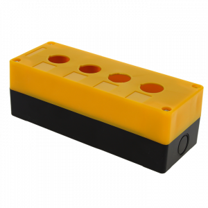 Корпус КП104 пластиковый 4 кнопки желтый EKF PROxima фото #4838