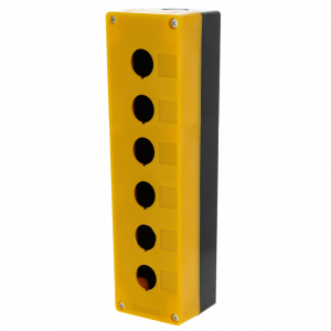 Корпус КП106 пластиковый 6 кнопок желтый EKF PROxima фото #4849