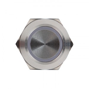 Кнопка S-Pro67 19 мм с фикс. с белой подсв. 230В EKF PROxima фото #5165