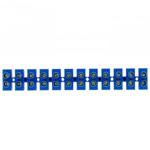 Колодка клеммная (10мм.) 10А полистирол синяя (10шт.) EKF PROxima фото #6242