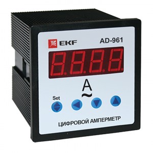 Амперметр AD-961 цифровой на панель (96х96) однофазный EKF  PROxima фото #7004