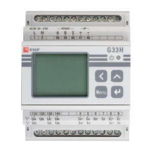 Многофункциональный измерительный прибор G33H с жидкокристалическим дисплеем  на DIN-рейку фото #7020