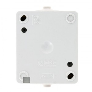 Венеция Выключатель 1 -клавишный с индикатором 10А IP54 белый EKF фото #7157