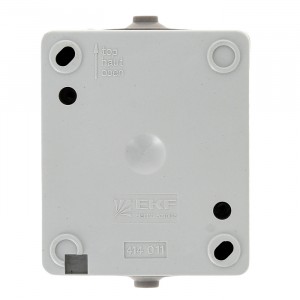 Венеция Выключатель 1 -клавишный с индикатором 10А IP54 серый EKF фото #7188