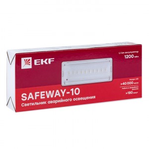 Светильник аварийного освещения SAFEWAY-10 LED EKF Proxima фото #7744