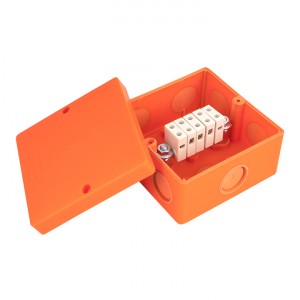 Коробка распаячная огнестойкая (101х101х62) 5 кк/1,5-6мм²/8 мв IP66 EKF PROxima фото #8165