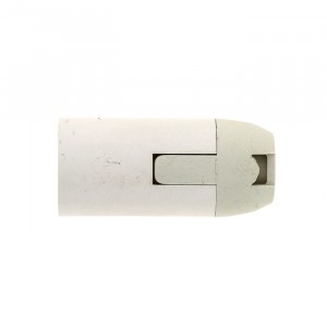 Патрон Е14 пластиковый подвесной термостойкий пластик бел. EKF PROxima фото #8898