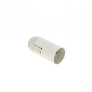 Патрон Е14 пластиковый подвесной термостойкий пластик бел. EKF PROxima фото #8901
