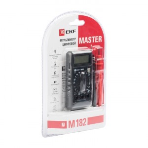 Мультиметр цифровой M182 EKF Master фото #9730
