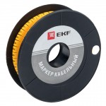 Маркер кабельный 2,5 мм2 "8" (1000 шт.) (ЕС-1) EKF PROxima