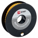 Маркер кабельный 2,5 мм2 "4" (1000 шт.) (ЕС-1) EKF PROxima