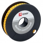 Маркер кабельный 4,0 мм2 "N" (500 шт.) (ЕС-2) EKF PROxima