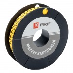 Маркер кабельный 1,5 мм2 "B" (1000 шт.) (ЕС-0) EKF PROxima