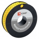 Маркер кабельный 4,0 мм2 "A" (500 шт.) (ЕС-2) EKF PROxima