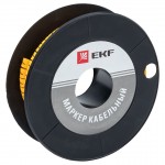 Маркер кабельный 1,5 мм2 "7" (1000 шт.) (ЕС-0) EKF PROxima