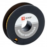 Маркер кабельный 2,5 мм2 "1" (1000 шт.) (ЕС-1) EKF PROxima