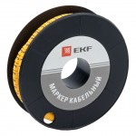 Маркер кабельный 4,0 мм2 "3" (500 шт.) (ЕС-2) EKF PROxima
