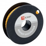 Маркер кабельный 6,0 мм2 "9" (350 шт.) (ЕС-3) EKF PROxima