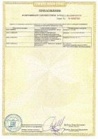 Приложение 3 к Сертификату Соответствия ТС Olflex