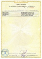 Приложение 3 к Сертификату Соответствия ТС H05V-K, H07V-K, Olflex Heat 