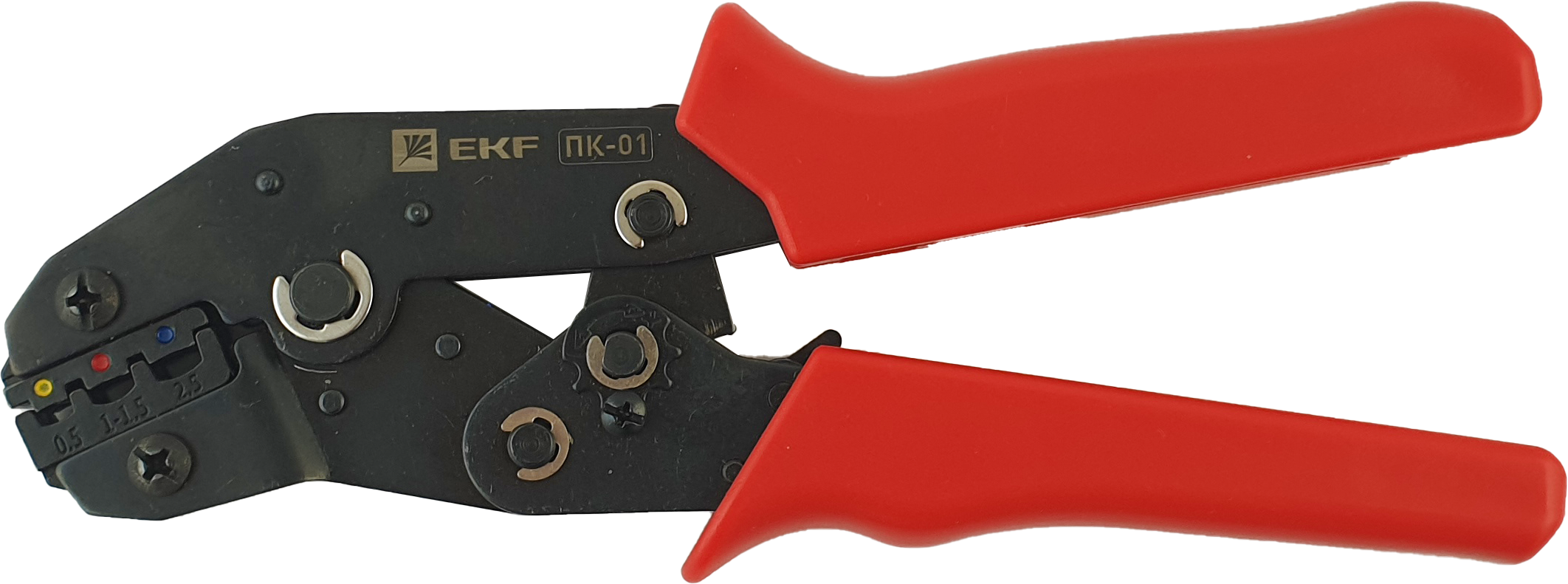 Пресс-клещи ПК-01 ( 0.25-2.5 мм2 НКИ НВИ)  EKF Master