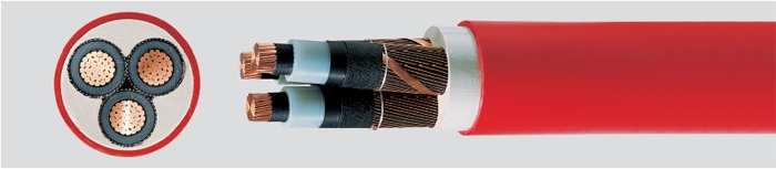 N2XSEY силовой кабель с изоляцией из сшитого полиэтилена